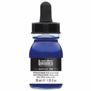 Liquitex Professional Acrylic Ink - (1oz/30ml) Phthalo Blue (green shade)