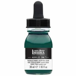 Liquitex Professional Acrylic Ink - (1oz/30ml) Phthalo Green (Blue Shade)