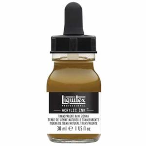 Liquitex Professional Acrylic Ink - (1oz/30ml) Transparent Raw Sienna