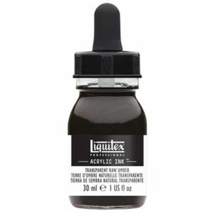 Liquitex Professional Acrylic Ink - (1oz/30ml) Transparent Raw Umber