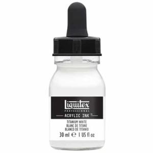 Liquitex Professional Acrylic Ink - (1oz/30ml) Titanium White