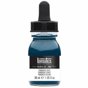 Liquitex Professional Acrylic Ink - (1oz/30ml) Turquoise Deep