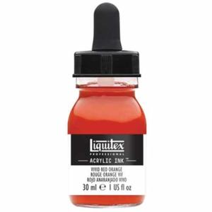 Liquitex Professional Acrylic Ink - (1oz/30ml) Vivid Red Orange