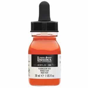 Liquitex Professional Acrylic Ink - (1oz/30ml) Fluorescent Red