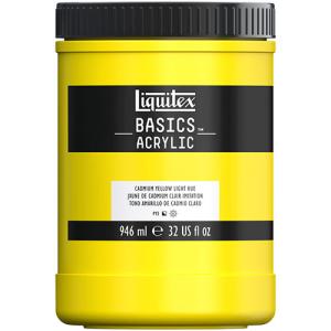 Liquitex Basics Acrylic Paint - (32oz/946ml) Cadmium Yellow Light Hue