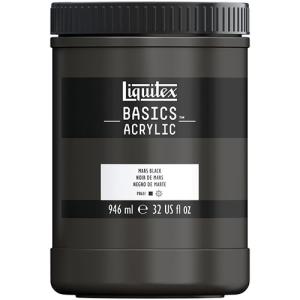 Liquitex Basics Acrylic Paint - (32oz/946ml) Mars Black