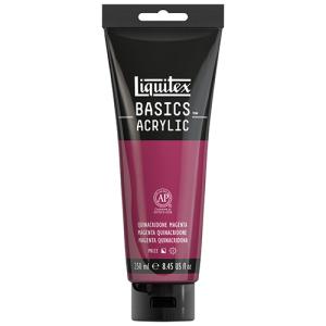 Liquitex Basics Acrylic Paint - (8.5oz/250ml) Quinacridone Magenta