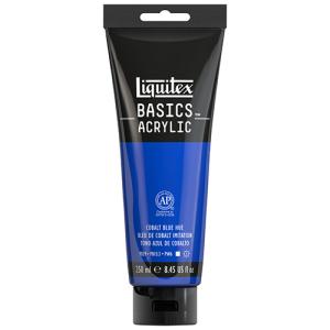 Liquitex Basics Acrylic Paint - (8.5oz/250ml) Cobalt Blue Hue