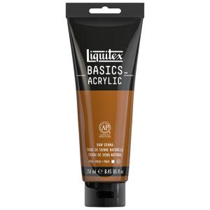 Liquitex Basics Acrylic Paint - (8.5oz/250ml) Raw Sienna