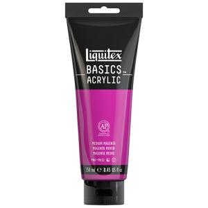 Liquitex Basics Acrylic Paint - (8.5oz/250ml) Medium Magenta