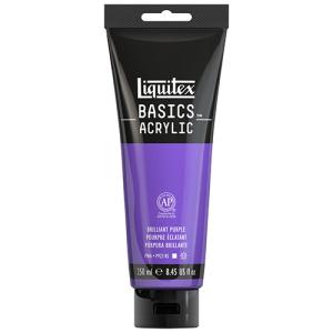 Liquitex Basics Acrylic Paint - (8.5oz/250ml) Brilliant Purple