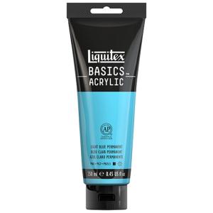 Liquitex Basics Acrylic Paint - (8.5oz/250ml) Light Blue Permanent
