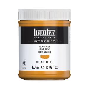 Liquitex Professional Heavy Body Acrylic Paint - (16oz/473ml) Yellow Oxide