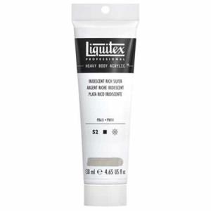 Liquitex Professional Heavy Body Acrylic Paint - (4.65oz/138ml) Iridescent Rich Silver