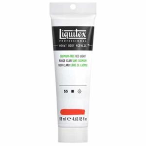 Liquitex Professional Heavy Body Acrylic Paint - (4.65oz/138ml) Cadmium-Free Red Light