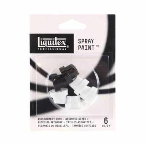 Liquitex Professional Spray Paint Nozzles- Assorted (6ct)