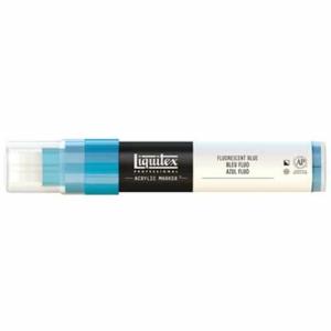 Liquitex Professional Wide Acrylic Paint Marker - Fluorescent Blue