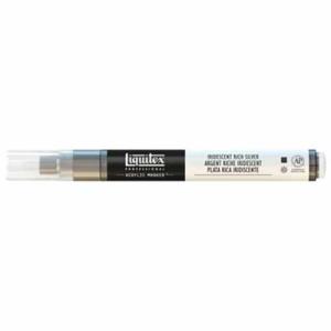 Liquitex Professional Fine Acrylic Paint Marker - Iridescent Rich Silver