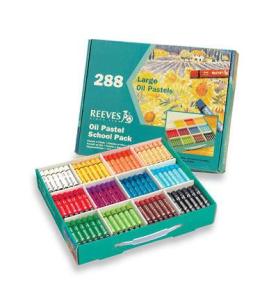 Reeves Oil Pastel Classpack - (288 Pack) 12 Assorted Colors