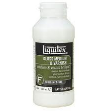 Liquitex Professional Fluid Medium  (32oz/946) Gloss Medium