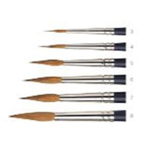 #3 Pointed Round Artist's Watercolor Brush