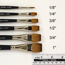 3/4' One Stroke Artists' Watercolor Brush