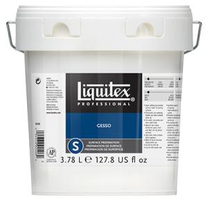 Liquitex Professional Gesso - (127.8oz/1 gallon) White