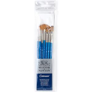 Winsor & Newton Cotman Short Handle Brush Set (7 count)