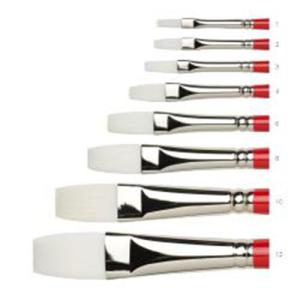 Series 236 University White Nylon Flat 8