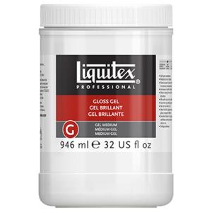 Liquitex Professional Gel Medium - (32oz/946ml) Gloss Gel