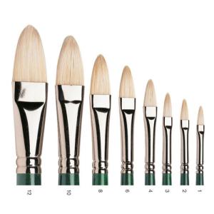 Winsor & Newton Winton Long Handle Brush - Filbert #3