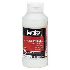 Liquitex Professional Varnish - (8oz/37ml) Gloss Flexible Surface