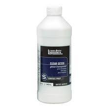 Liquitex Professional Gesso - (32oz/946ml) Clear
