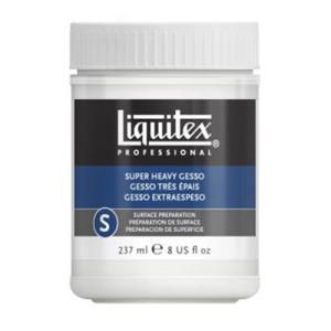 Liquitex Professional Gesso - (8oz/237ml) White Super Heavy Gesso