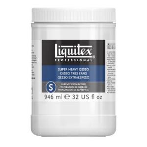 Liquitex Professional Gesso - (32oz/946ml) White Super Heavy Gesso