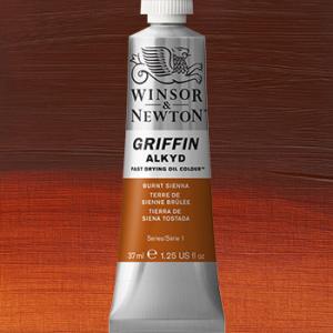 Winsor & Newton Griffin Alkyd Oil Paint - (1.25oz/37ml) Burnt Sienna