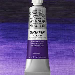 Winsor & Newton Griffin Alkyd Oil Paint - (1.25oz/37ml) Dioxazine Purple