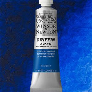 Winsor & Newton Griffin Alkyd Oil Paint - (1.25oz/37ml) French Ultramarine