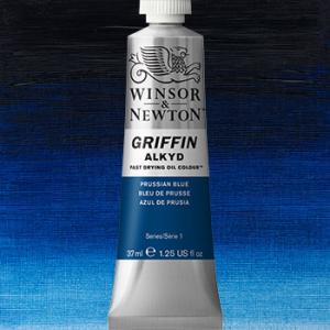 Winsor & Newton Griffin Alkyd Oil Paint - (1.25oz/37ml) Prussian Blue