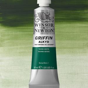 Winsor & Newton Griffin Alkyd Oil Paint - (1.25oz/37ml) Terre Verte