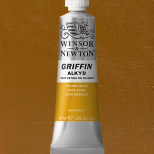 Winsor & Newton Griffin Alkyd Oil Paint - (1.25oz/37ml) Yellow Ochre