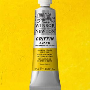 Winsor & Newton Griffin Alkyd Oil Paint - (1.25oz/37ml) Cadmium Yellow Light Hue