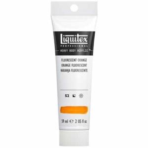 Liquitex  Heavy Body Paint- Fluorescent Orange-2oz