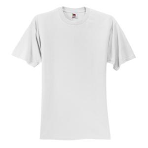 White Cotton Unisex T-Shirt - Adult XX-Large