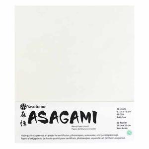 Yasutomo Asagami Washi Paper 9 1/2" x 10 3/4" (20 Sheets)