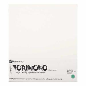 Yasutomo Torinoko Washi Paper -  9-1/2"x10-3/4" (20shts)