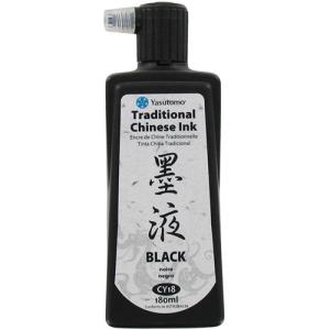 Yasutomo Traditional Chinese Ink - (6oz/180ml) Black