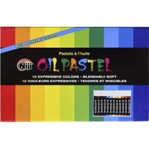 Yasutomo NIJI Oil Pastels Assorted Colors- 12pc