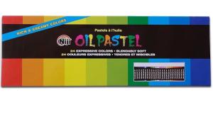 Yasutomo NIJI Oil Pastels Assorted Colors- 24pc